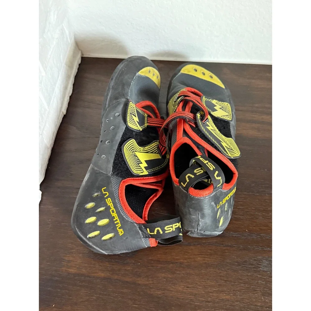 La Sportiva OxyGym Climbing Shoes Carbon Flame EUR 45 US Men 11.5